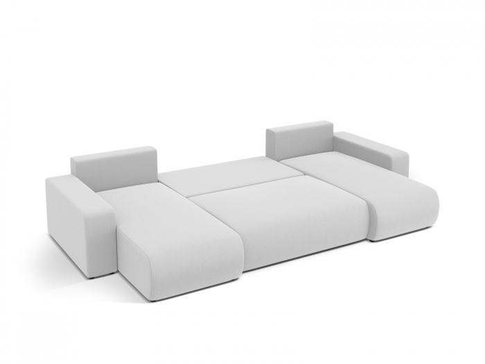 Coltar extensibil Jini in forma de U cu 5 locuri, colt reversibil si tapiterie din tesatura structurala [5]