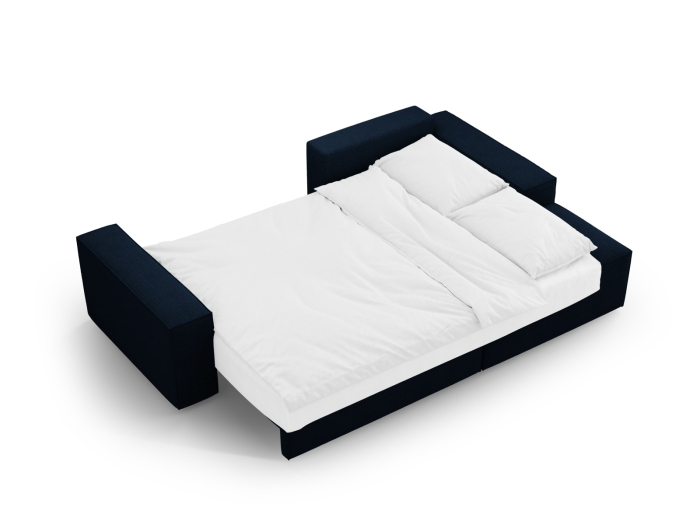 Colțar extensibil Jodie cu tapițerie din boucle [5]