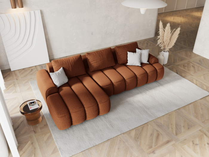 Colțar extensibil Kimi cu tapițerie din țesătură structurală [6]