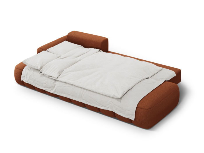 Colțar extensibil Kimi cu tapițerie din țesătură structurală [4]