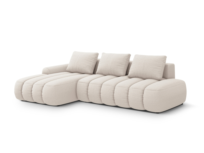 Colțar extensibil Kimi cu tapițerie din țesătură structurală [2]