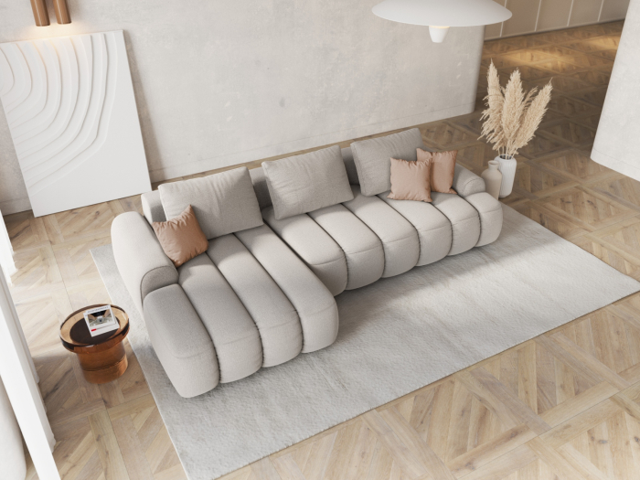 Colțar extensibil Kimi cu tapițerie din țesătură structurală [6]