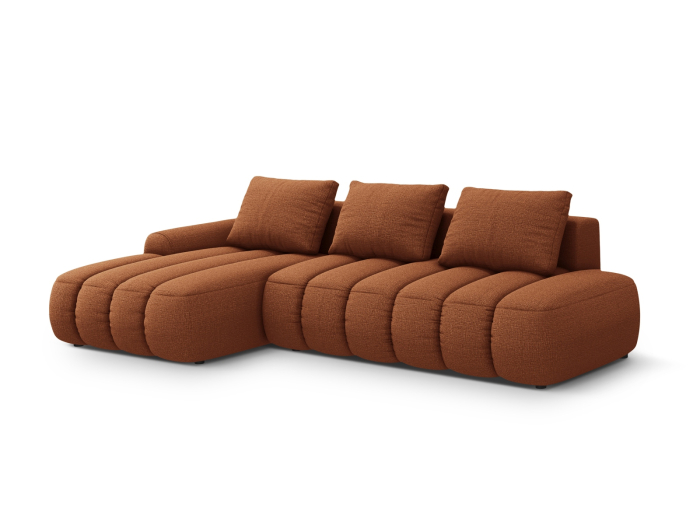 Colțar extensibil Kimi cu tapițerie din țesătură structurală [2]