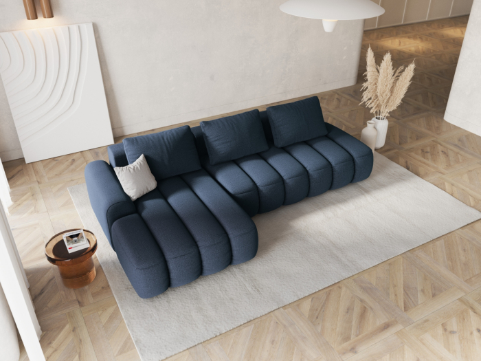 Colțar extensibil Kimi cu tapițerie din țesătură structurală [6]