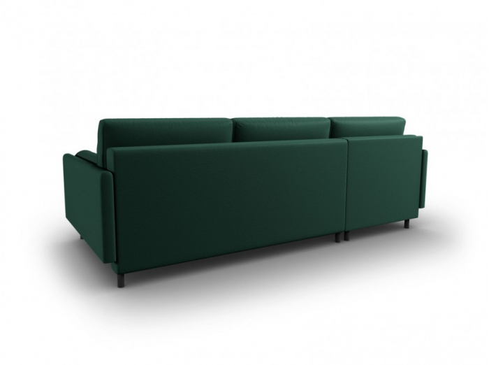 Coltar extensibil Scott cu colt pe partea stanga si tapiterie din tesatura structurala, verde [6]