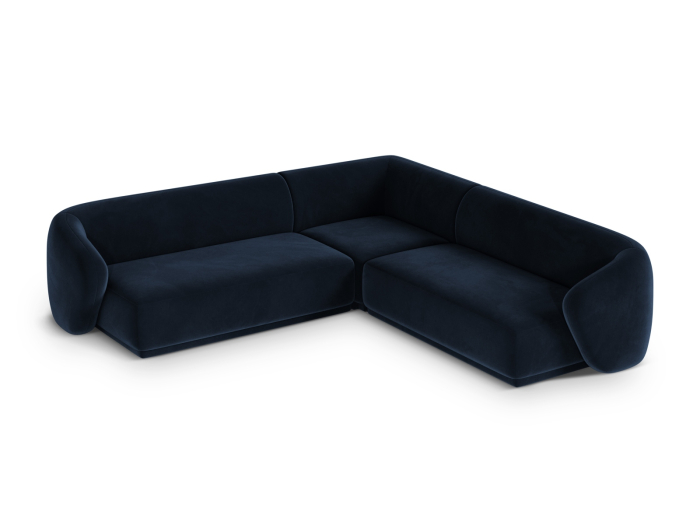 Colțar Gomera cu tapițerie din catifea [3]