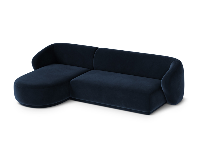 Colțar Gomera cu tapițerie din catifea [3]