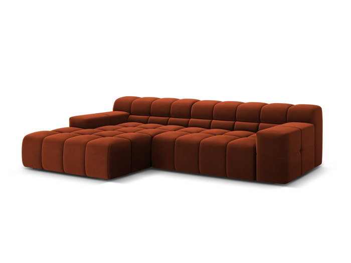 Colțar Hawaii cu tapițerie din catifea [2]