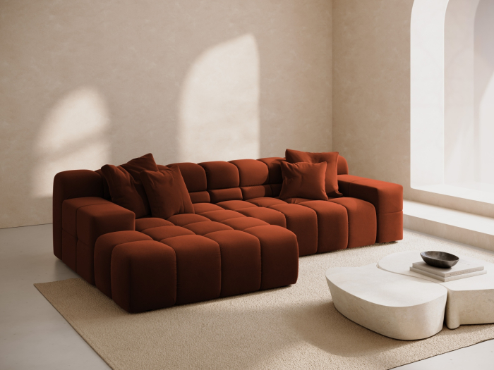 Colțar Hawaii cu tapițerie din catifea [5]