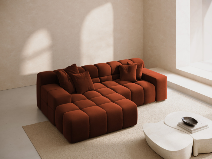 Colțar Hawaii cu tapițerie din catifea [5]