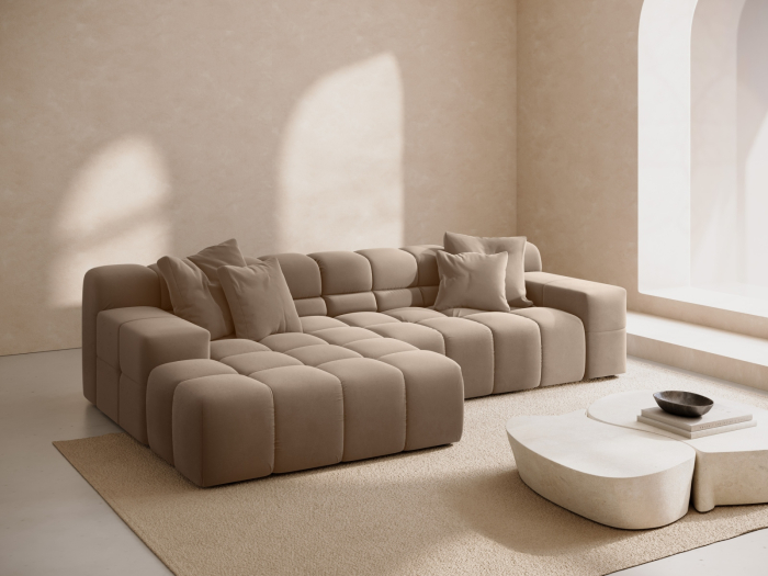 Colțar Hawaii cu tapițerie din catifea [5]