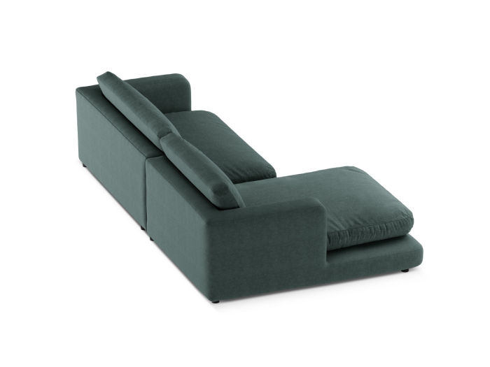 Colțar Ibiza cu tapițerie din țesătură structurală [3]