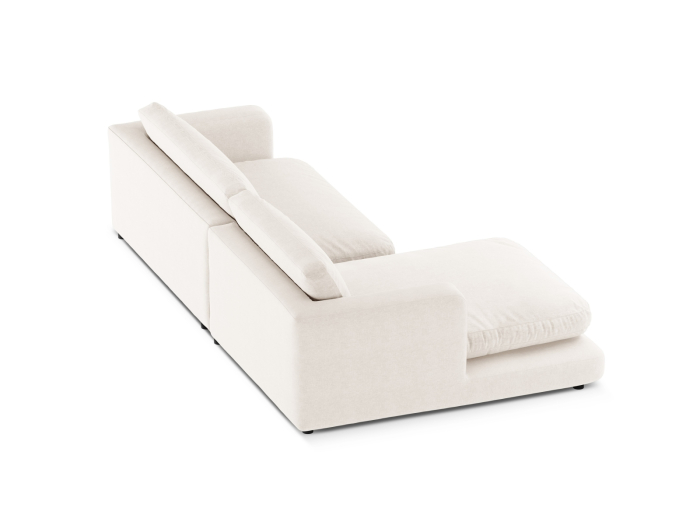 Colțar Ibiza cu tapițerie din țesătură structurală [3]