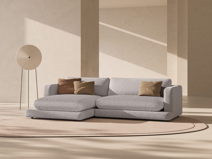 Colțar Ibiza cu tapițerie din țesătură structurală [5]