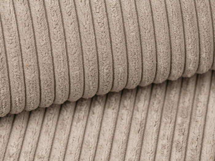 Colțar în formă de U Campi cu tapițerie din catifea reiată [5]