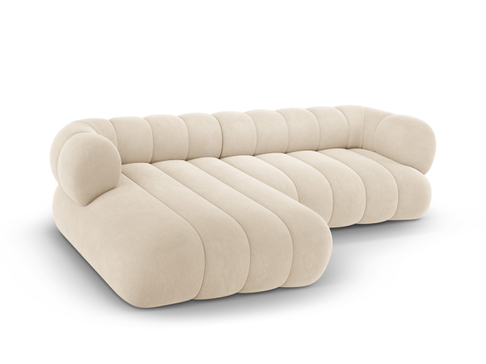 Colțar Koge cu tapițerie din catifea [3]