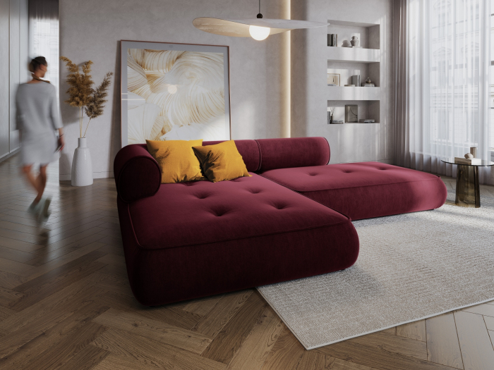 Coltar Lily cu 4 locuri si tapiterie din tesatura structurala [6]