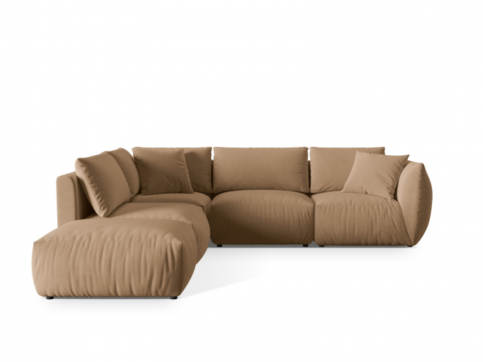 Coltar modular Chris cu tapiterie din catifea [1]