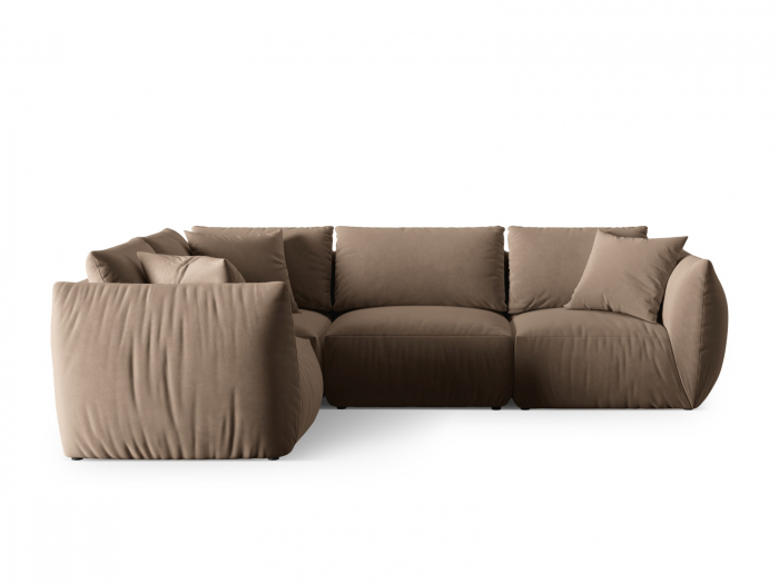 Coltar modular Chris cu tapiterie din catifea [1]