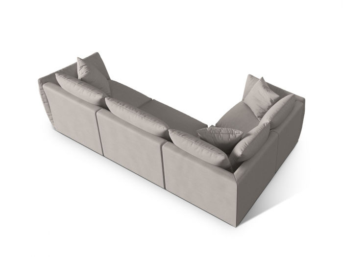 Coltar modular Chris cu tapiterie din tesatura structurala [3]