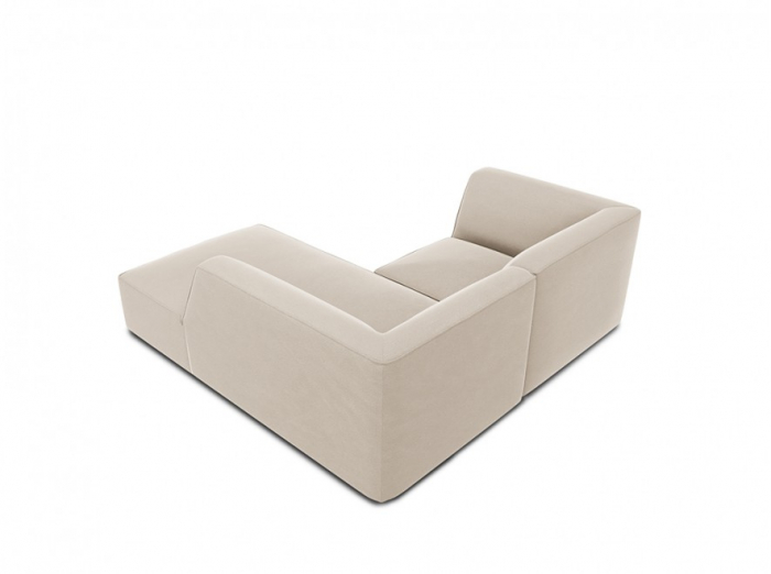 Colțar modular Ruby, cu 3 locuri colț pe partea dreaptă și tapițerie din catifea [3]