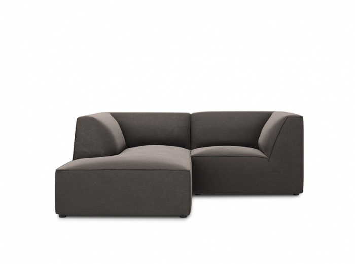 Colțar modular Ruby, cu 3 locuri colț pe partea stângă și tapițerie din catifea [3]