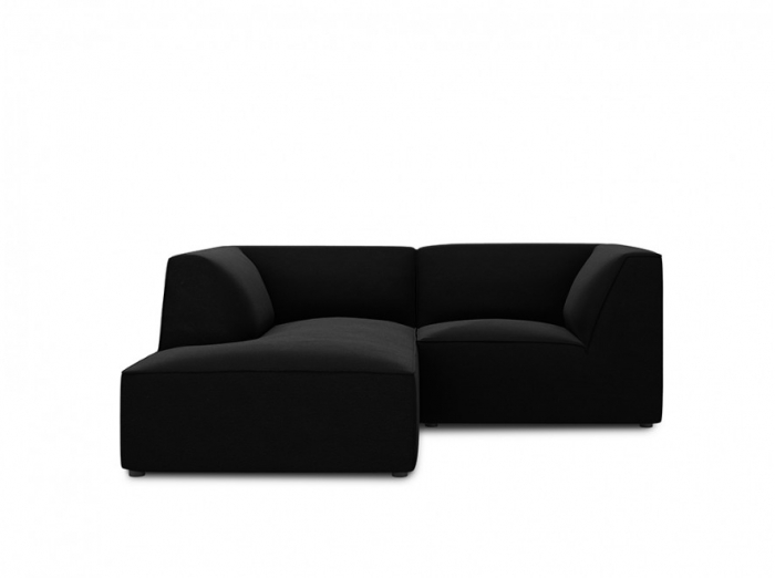 Colțar modular Ruby, cu 3 locuri colț pe partea stângă și tapițerie din catifea [3]