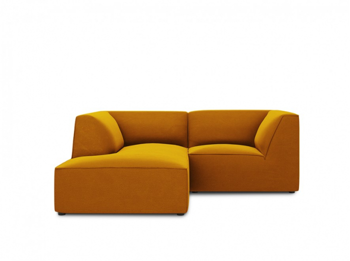 Colțar modular Ruby, cu 3 locuri colț pe partea stângă și tapițerie din catifea [5]
