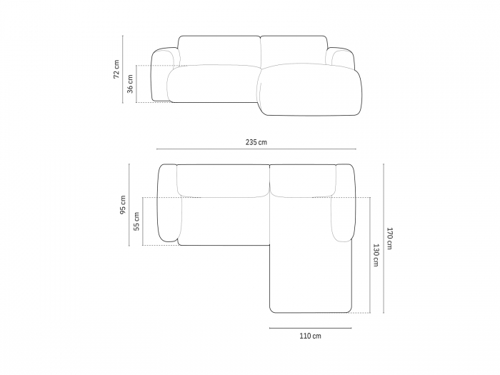 Coltar Nolio cu tapiterie din catifea [5]