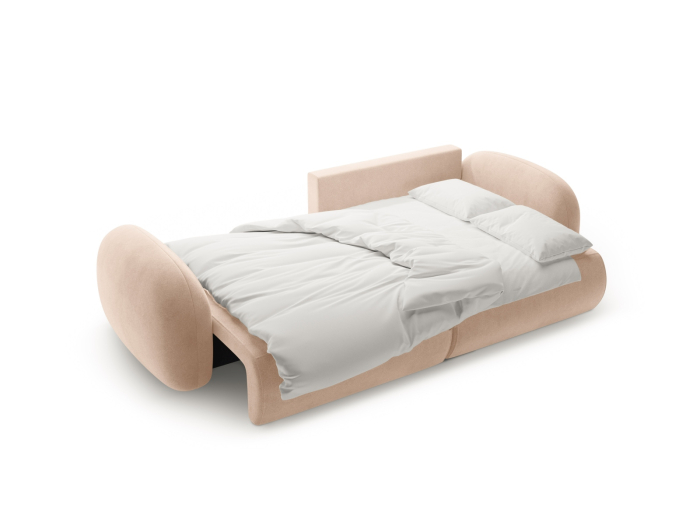 Colțar extensibil Tonale cu tapițerie din catifea [3]