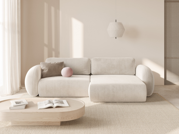 Colțar extensibil Tonale cu tapițerie din catifea [7]