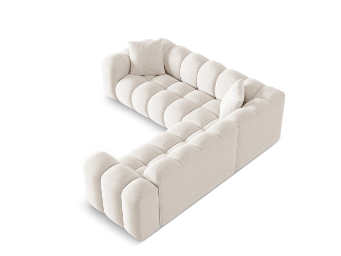 Colțar Treno cu tapițerie din țesătură structurală [3]