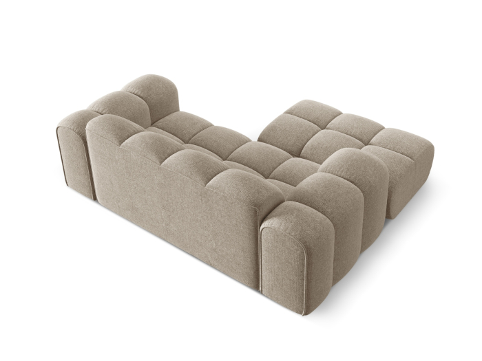 Colțar Treno cu tapițerie din țesătură structurală [4]