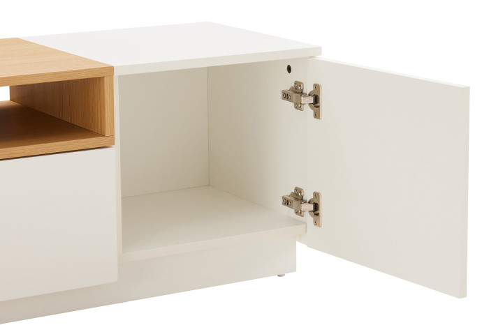 Comodă TV LOFT 160 cm alb natural [12]