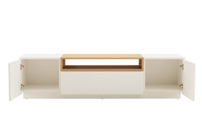Comodă TV LOFT 160 cm alb natural [11]