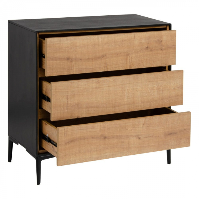 Comodă Alfil din MDF și metal 85 X 40 X 81 CM [4]