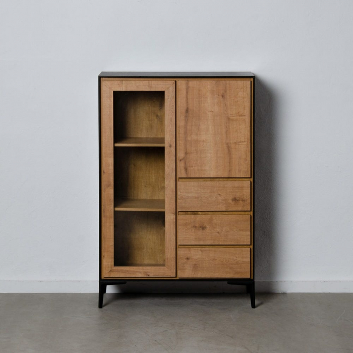 Bibliotecă Alfil din MDF și metal 84,50 X 40 X 129 CM [3]