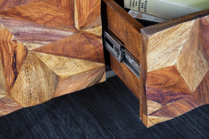 Comoda TV ALPINE din lemn sheesham, 160 cm [5]