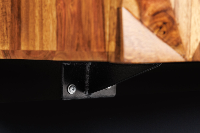 Comoda TV ALPINEdin lemn sheesam, 160 cm [9]