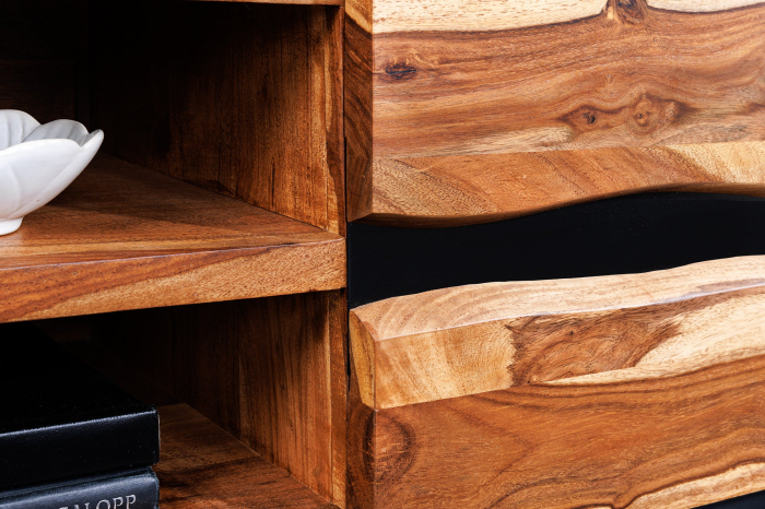 Comoda TV AMAZONAS suspendata din lemn sheesam, 160 cm [5]