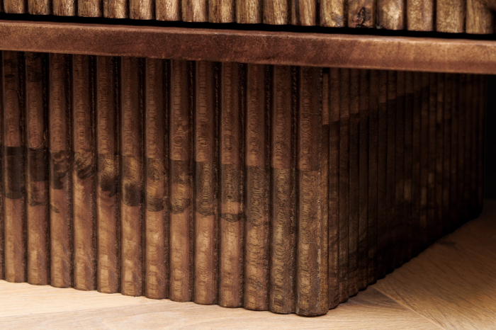 Comoda TV ART DECO din lemn de mango maro, 200 cm [9]