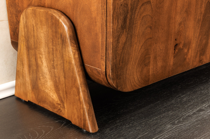 Comoda TV BRASIL din lemn de mango maro, 160 cm [9]