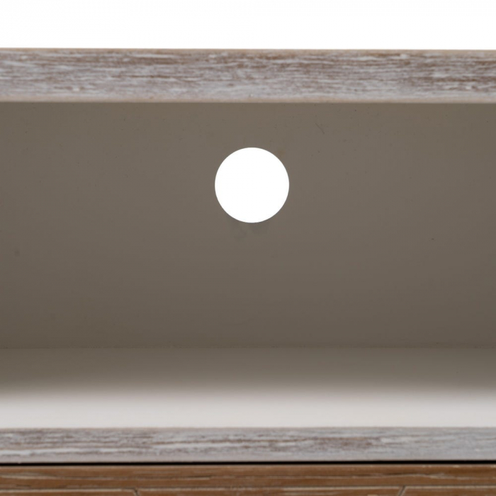Comodă TV Country din lemn de brad 150 X 35 X 53,50 CM [8]