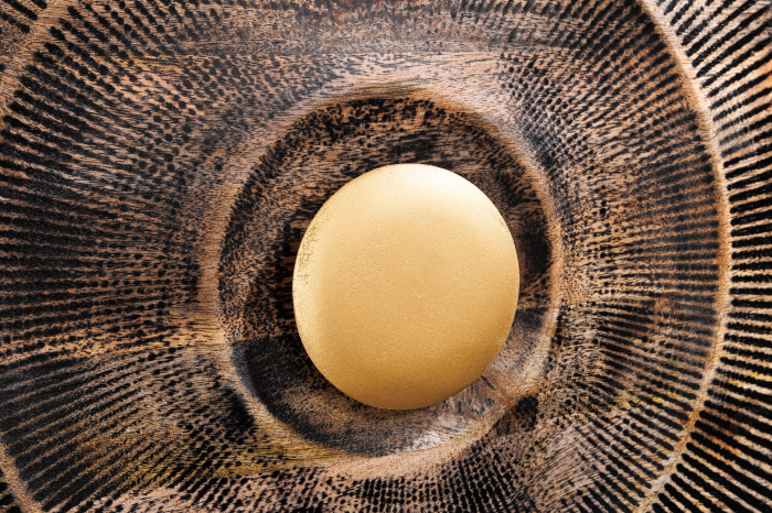 Comoda TV GOLDEN SUNSET din lemn de mango negru, 160 cm [5]