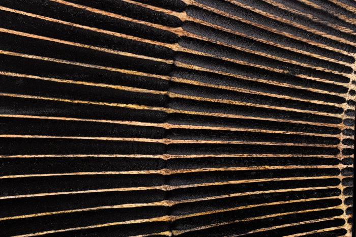 Comoda TV GOLDEN SUNSET din lemn de mango negru, 160 cm [6]