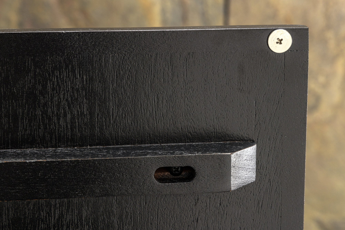 Comoda TV MOUNTAIN SOUL suspendata din salcam cu aspect de piatra, 160 cm [6]