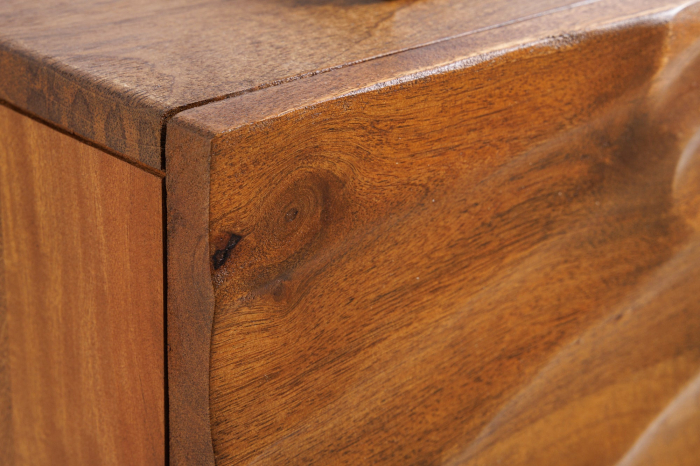 Comoda TV SCORPION suspendata din lemn de mango maro, 160 cm [8]