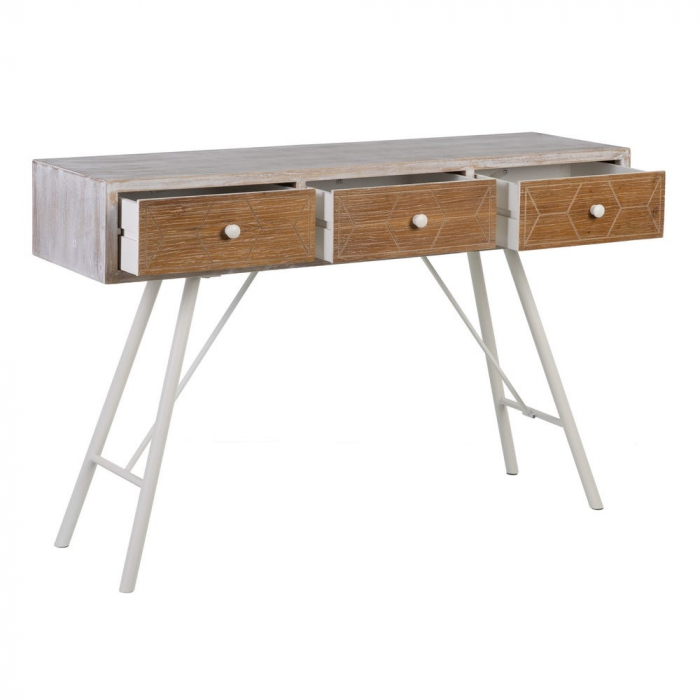 Consolă Country din lemn de brad 120 X 35 X 78 CM [4]