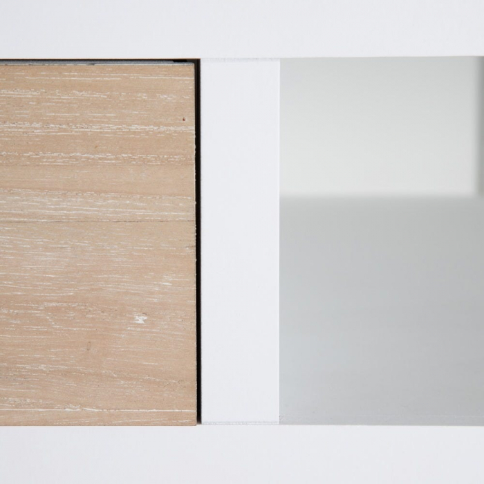Consolă cu oglindă Miss  din lemn de pin 90 X 40 X 79,50 CM [8]