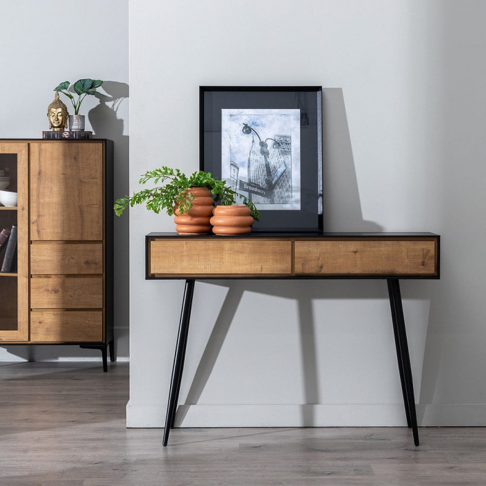 Consolă Alfil din MDF și metal 120 X 30 X 85,50 CM [2]